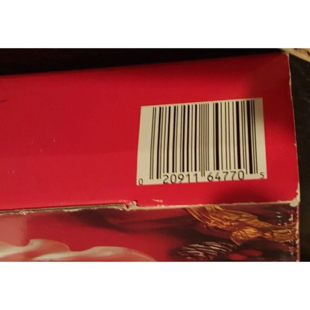 Mikasa Bon Bon Festive Plate Dish Christmas Story SA 600 902 Holiday Xmas New